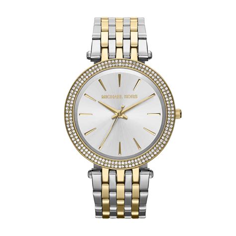 silver and gold women's michael kors watch|Michael Kors access watch silver.